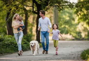 family-walk