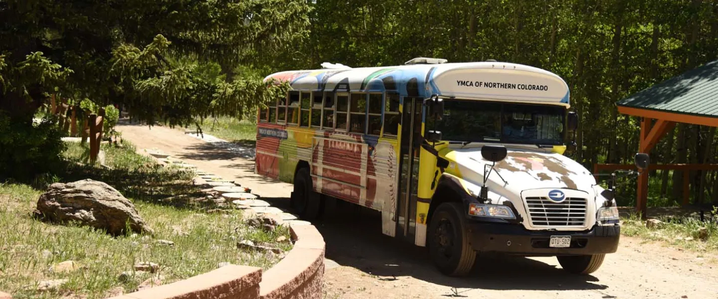 Tumbleson Day Camp Bus